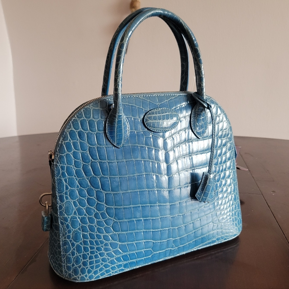 Kwanpen Authentic Crocodile Skin Bag